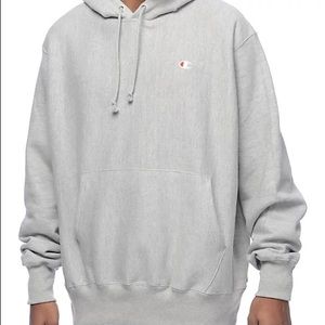 Champion hoodie grey mens